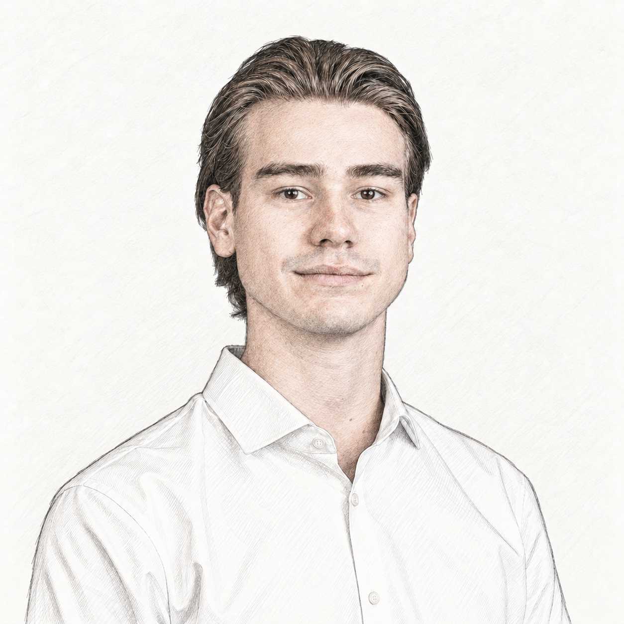 Portrait of Dénes Hermann
